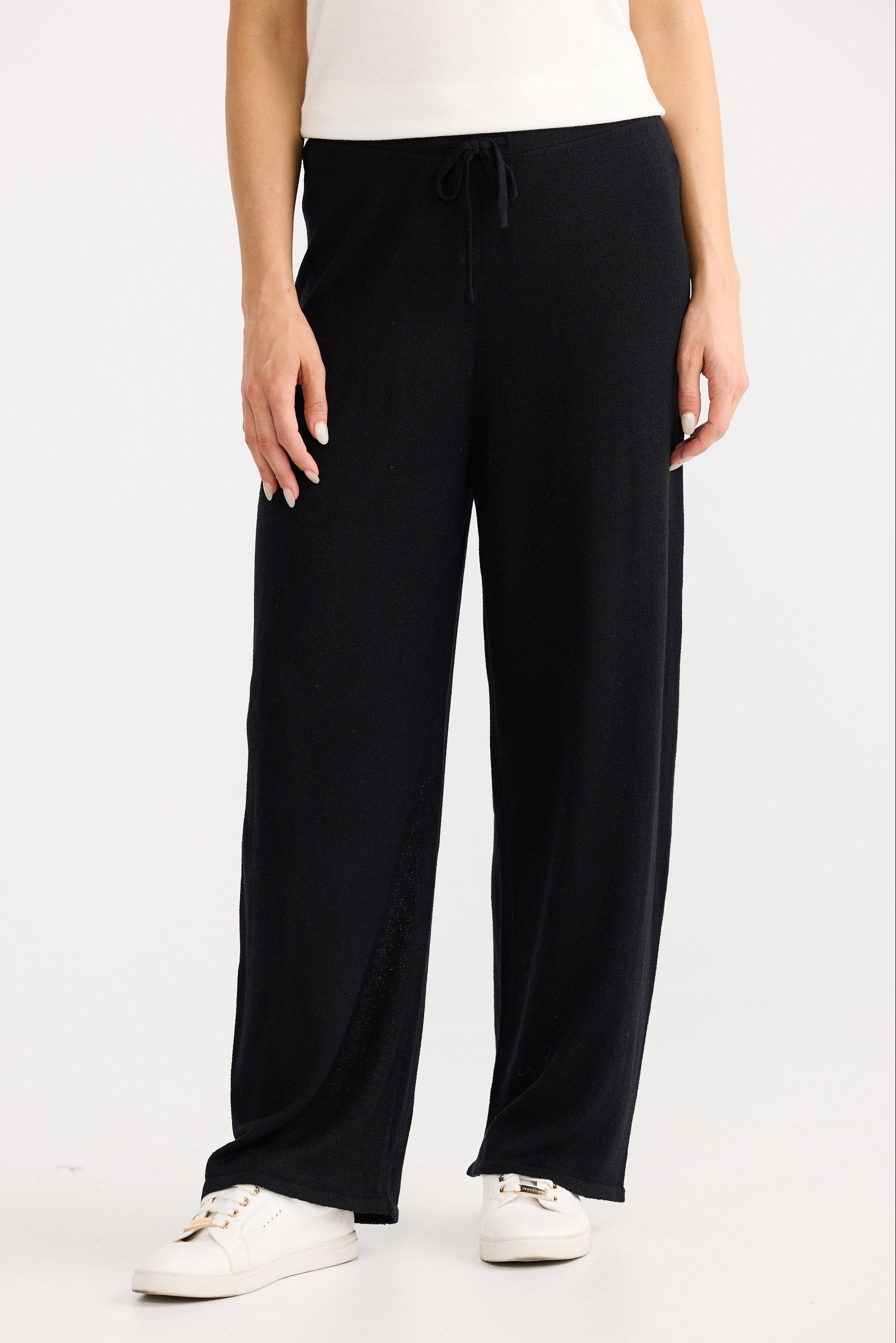 Ruthie Knit Pant - Black – Homelove The Label