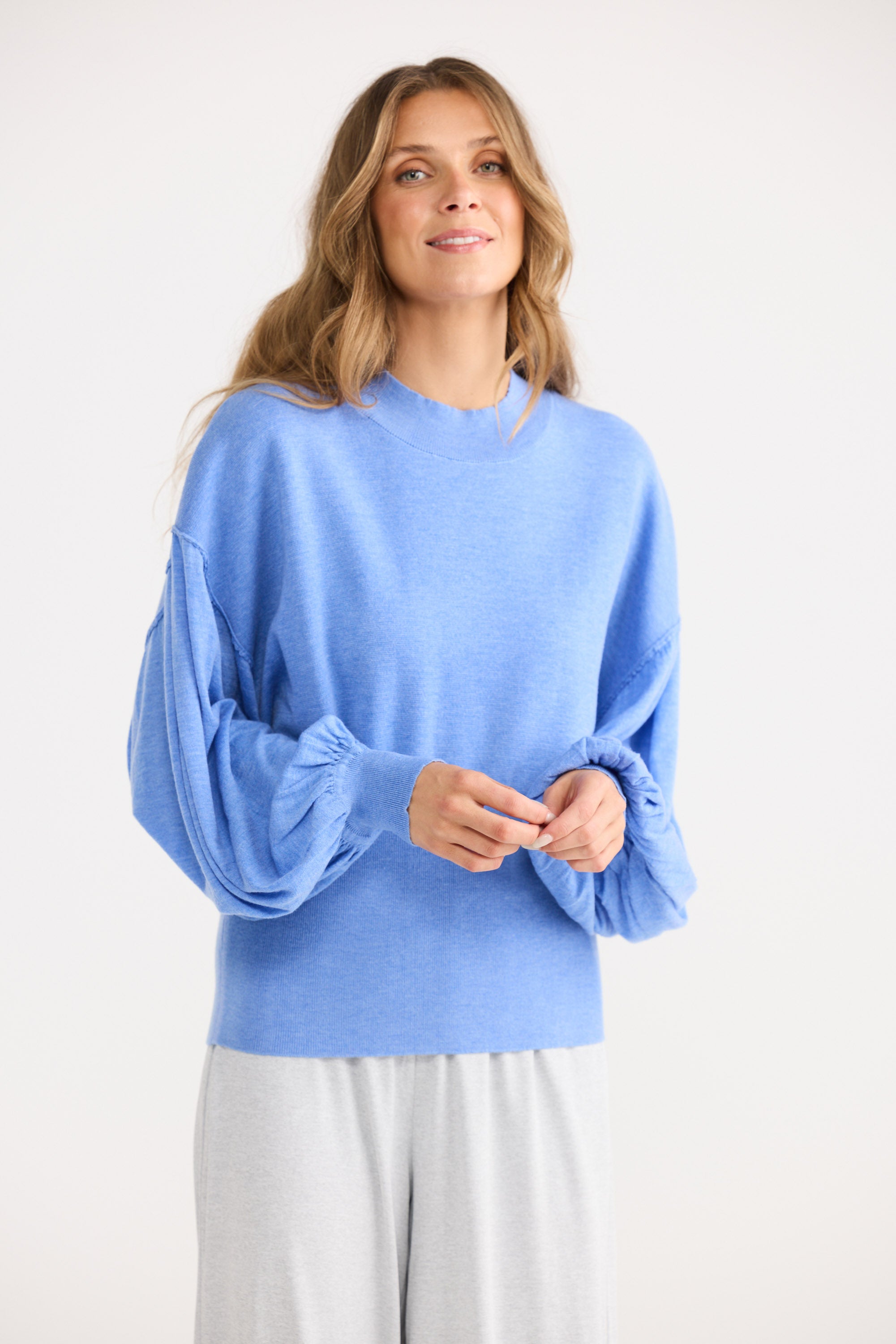 Ember Knit - Powder Blue – Homelove The Label